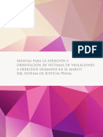 Cmdpdh Manual Para La Atencion y Orientacion de Victimas de Violaciones a Derechos Humanos