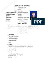 Información Personal