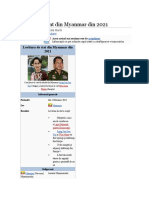 Lovitura de Stat Din Myanmar Din 2021