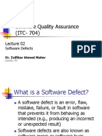 Software Quality Assurance (ITC-704)