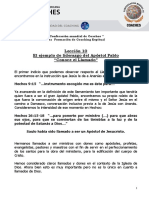 10-Distinción-LIDERAZGO - Del - APOSTOL - PABLO-Conocer - El - Llamado LEECION 10 (12-10-2018)