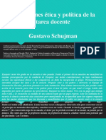 Schujman - Dimensiones Ética y Política de La Tarea Docente