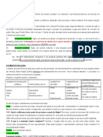 Teoria da Ação: Elementos e Classificação