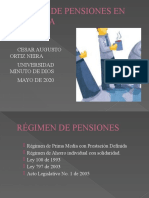 Regimen de Pensiones en Colombia 2020