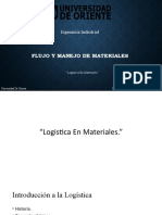 Logistica en materiales: flujo y manejo