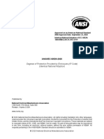 Degrees of Protection Provided by Enclosures (IP Code) (Identical National Adoption)