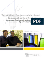 Separation, Electroanalytical and Spectrometric Techniques