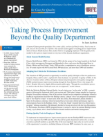 Taking Process Improvement Beyond The Quality Department