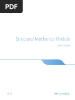 Structural Mechanics Module Users Guide