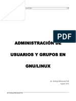 ADI Usuarios y Grupos en Linux