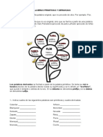 Palabras Primitivas y Derivadas