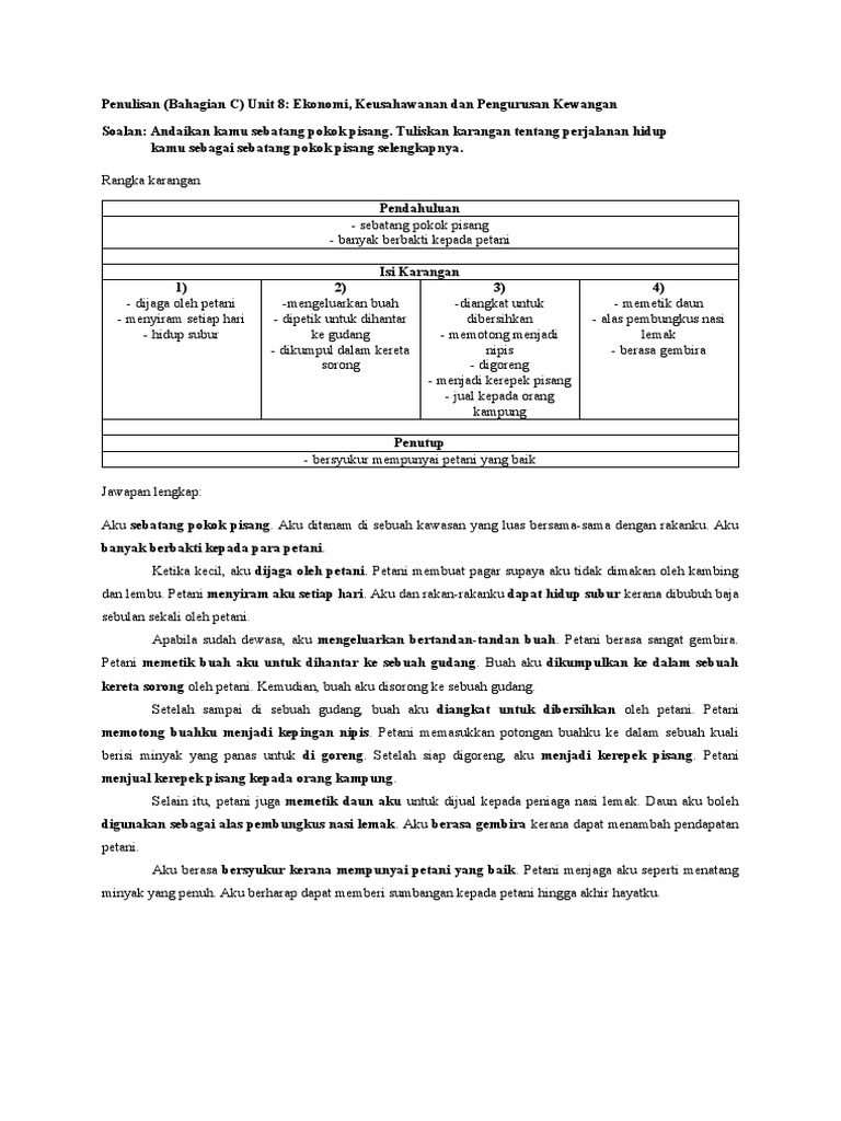 Aku Sebatang Pokok Pisang Pdf