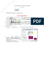 2° Tecnología e Informática Color de Página