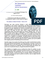 Charles Spurgeon - El Evangelio para Los Inconversos - Sermón 1389 Del 19 de Agosto de 1877 - Tabernáculo Metropolitano