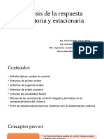 Análisis de La Respuesta Transitoria y Estacionaria