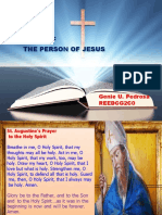 Lesson 4 - The Person of Jesus