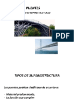 Tipos de puentes y clasificación por material, función y sistema estructural