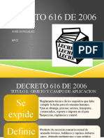 Decreto 616 de 2006 Expo2