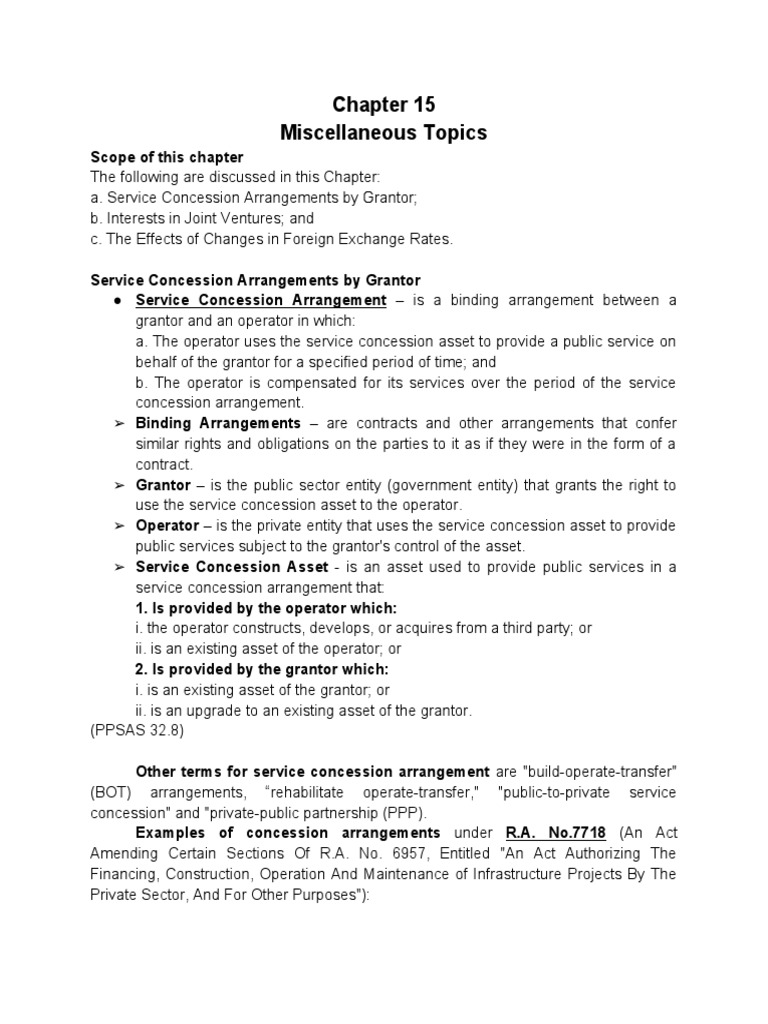 Chapter 15 Miscellaneous Topics | PDF | Historical Cost | Equity (Finance)