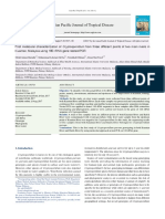 First Molecular Characterization of CryptosporidiuM