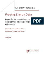 Freeing Energy Data: Regulatory Guide