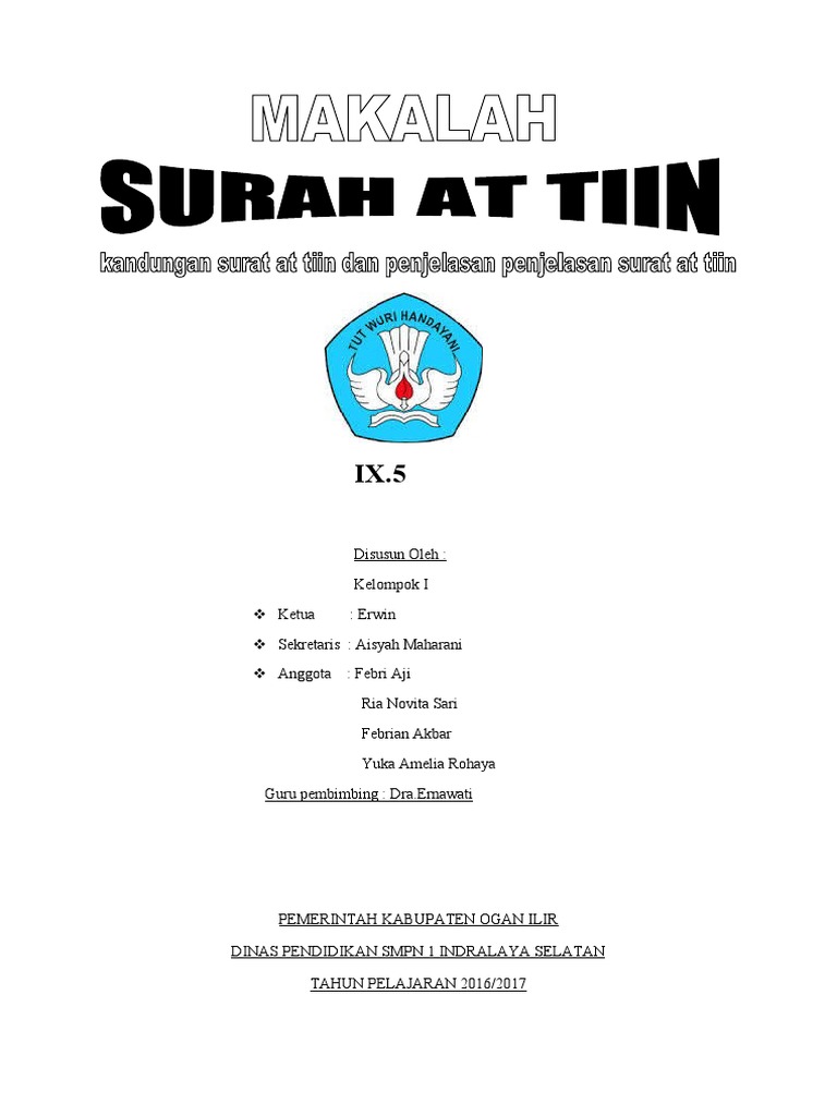 Amal yang tidak akan putus pahalanya dan disebutkan dalam surat at-tin adalah