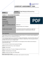 Student Version: Project/Portfolio/Report Assessment Task