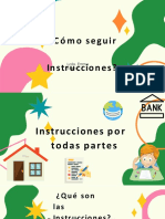 ¿Cómo Seguir Instrucciones