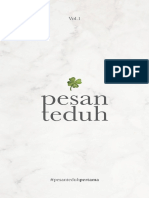 Pesan Teduh Pertama