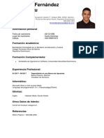 Curriculum Vitae (Joel Fernández Abreu)