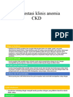 Manifestasi Klinis Anemia CKD