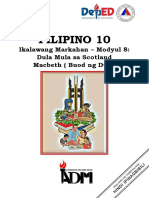 Filipino10 Q2 Mod8 Dula V1