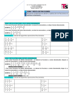 Suma y Resta de Frac