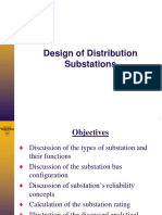 Design of Distribution Substations