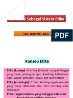 Pancasila Sebagai Sistem Etika