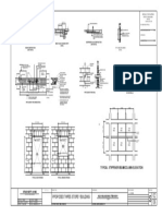 Proposed Three-Storey Building: Typical Stiffener Beam/Column Elevation