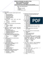 Soal Ujian Sekolah IPA 2021