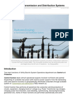 Autoreclosing in Transmission and Distribution Systems