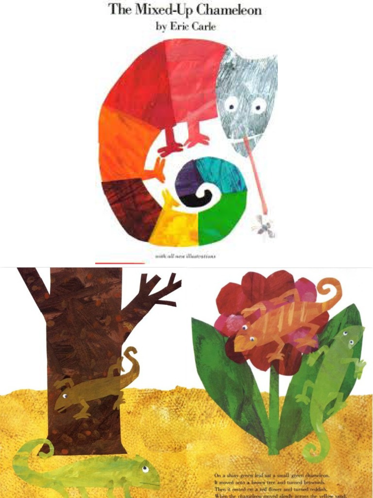 1carle Eric The Mixed Up Chameleon | PDF