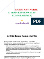 Complementary Nurse Therapy (Terapi Keperawatan Komplementer )