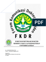 Forum Komunikasi Dokter Residen Fakultas Kedokteran Universitas Riau