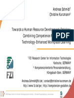 Towards A Human Resource Development Ontology Combining Competence Management and Technology-Enhanced Workplace Learning