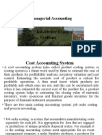 Managerial Accounting: Job-Order Costing Systems