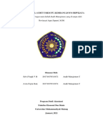 Analisis Audit Manajemen UMKM PT. Kembang Joyo Sriwijaya