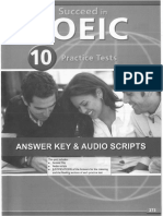 (SachToeic - Com) Anwsers and Keys Succeed in TOEIC