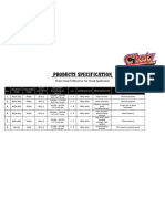 PRODUCTS SPECIFICATION of GSP PVAc