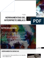 Herramientas Del Interprete Bíblico