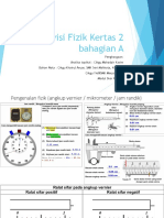 Revisi Fizik Kertas 2 Bahagian A