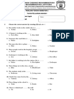 Kumpulan Soal Mulok PTS K.3