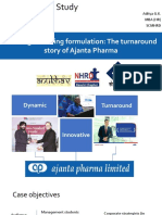 Anubhav Case Study Competition: Building A Winning Formulation: The Turnaround Story of Ajanta Pharma
